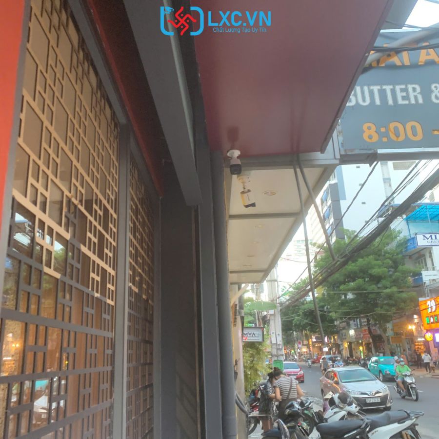 DỰ ÁN LẮP ĐẶT CAMERA AN NINH TẠI NHÀ HÀNG ANH HÙNG – TEAM LXC TRIỂN KHAI